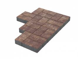  Брусчатка Stellard 200x100x80 мм Гавана: внешний вид