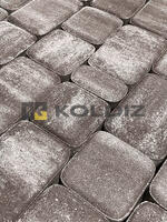  Тротуарная плитка Koldiz Старый город 50 мм Оникс Лиловый: внешний вид