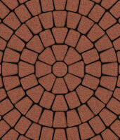  Тротуарная плитка Выбор Классико Б.2.КО.6 60 мм Красный: внешний вид